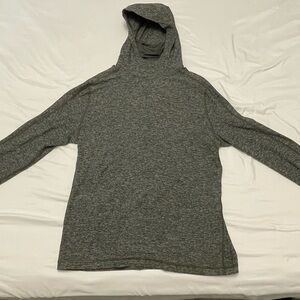 Lululemon Gray Hooded Sweatshirt